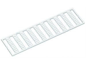WMB marking card; as card; MARKED; PE (100x); not stretchable; Horizontal marking; snap-on type; white