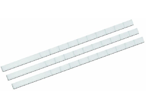 Marker tags; MARKED; 24; not stretchable; Horizontal marking; snap-on type; white Marker tags; MARKED; 24; not stretchable; Horizontal marking; snap-on type; white