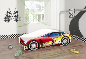 Pat Tineret MyKids Race Car 05 Red-160x80 Pat Tineret MyKids Race Car 05 Red-160x80