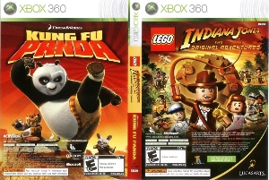 LucasArts - LEGO Indiana Jones: The Original Adventures & Kung Fu Panda (XBOX 360)