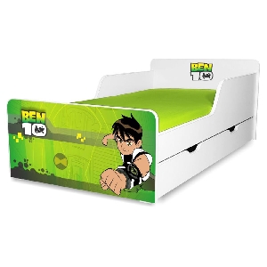 Pat copii Ben Ten 2-12 ani cu sertar - PC-P-SPM-BEN-80 Pat copii Ben Ten 2-12 ani cu sertar - PC-P-SPM-BEN-80