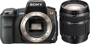 Sony - DSLR-A200H (Body + 18-200mm f/3.5-6.3) Sony - DSLR-A200H (Body + 18-200mm f/3.5-6.3)