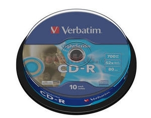 Verbatim - Blank CD-R, 52x (10bucati) Verbatim - Blank CD-R, 52x (10bucati)
