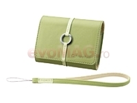 Sony - Stylish Leather Carry Case(Green) Sony - Stylish Leather Carry Case(Green)
