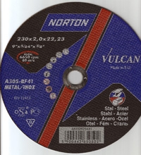 DISC DE DEBITAT NORTON VULCAN 230x2,5 