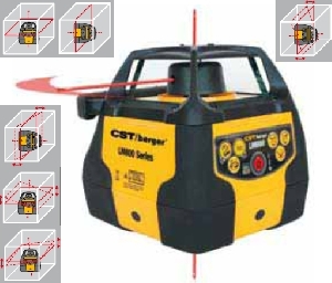 Nivela laser rotativa LM 800 DPI CST Berger