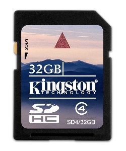 Card memorie Kingston SDHC Class4 32GB 