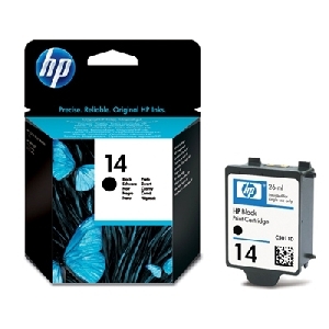 HP Cartus Cerneala HP14 Negru HP Cartus Cerneala HP14 Negru