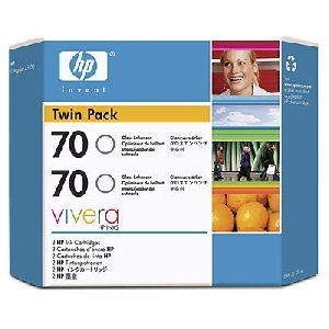 HP Cartus Cerneala HP 70 Gloss Enhancer - pachet dublu HP Cartus Cerneala HP 70 Gloss Enhancer - pachet dublu