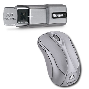 Microsoft Mobility Pack Webcam NX-6000 + Wireless Laser Mouse 600 Microsoft Mobility Pack Webcam NX-6000 + Wireless Laser Mouse 600