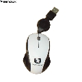 Mouse optic mini Serioux Pastel 3100R USB White