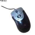 Mouse optic mini Serioux Rainbow 580 USB Black-Silver