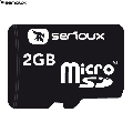 Card memorie microSD Serioux SFTF02ACXX  2 GB