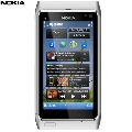 Telefon mobil Nokia N8 White-Silver