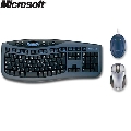 Kit tastatura si mouse Microsoft Desktop 3000  Wireless  Blue Track  USB