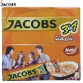 Cafea instant Jacobs 3in1 Classic pliculete 24 buc x 12 gr