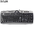 Tastatura Delux DLK-8017P  Black  PS2