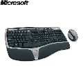 Kit tastatura si mouse Microsoft Desktop Ergo 7000  Wireless  Optic  USB