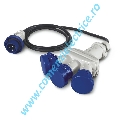 Adaptor cu cablu de la Scame 3P+E la 3x3P+E IP44