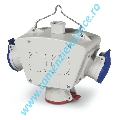 Adaptor de la 3P+N+E la 3x3P+N+E, IP66