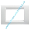 Rama decorativa Gewiss System Virna, 6 module, alb