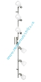 Spot BENITA, E14 6x7W, Corp de iluminat
