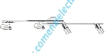 Spot SINES alum/crom GU10 4x9W