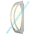 Lampa de perete MERIDIAN II gri argintiu E27 60W
