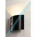Lampa de perete SAIL WL 1 negru 1x3W LED alb cald