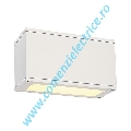 Lampa de perete THEOS 102 E27 alb 24W