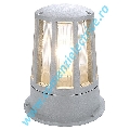 Lampa exterior CONE E27 ELT gri argintiu