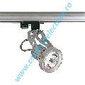 Spot AERO 230 GU10 cu 3-phase adaptor alb