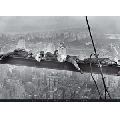 New York - asleep on girder (91 x 61 cm)