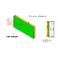 Panou termosistem exterior 4 cm din spuma poliuretanica Asys