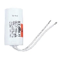 CONDENSATOR MOTOR CU FIR CONECTOR -  8.00UF / 450V