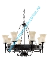 Lustra Cartwheel 0818-8BK marou 8x60W E27