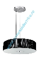 Pendul Pendants 7156BK negru 3x40W E27