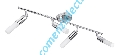 Spot Neptune crom 4x9W GU10