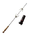 Tepusa rotisor 60cm si motor invartire Barbecook 2236135