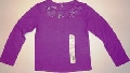 Bluzita de fetite mov- cu fundite aplicate- 14482 14482