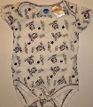 Body bebe imprimat cu imagini simple- 14627 14627
