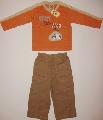 Tricou cu maneca lunga si pantaloni pentru baieti- 4350 4350