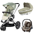 Carucior Buzz bej + Landou Foldable + Cos Auto Maxi Cosi Cabriofix - BCT60305_1_2 BCT60305_1_2