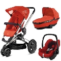 Carucior Buzz red + Landou Foldable + Cos Auto Maxi Cosi Pebble - BCT60305_1 BCT60305_3_1