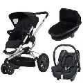 Carucior Buzz black + Landou Foldable + Cos Auto Maxi Cosi Cabriofix - BCT60305_4_1 BCT60305_4_1