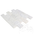 Mozaic Marmura Mugla White Scapitata 5 x 10cm