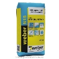Glet pe baza de ciment pentru medii umede - Weber N15 - 20kg