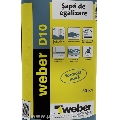Sapa de egalizare - Weber D10 - 30kg