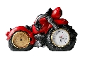 Motocicleta ceas si termometru
