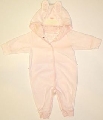 Salopeta roz pentru bebelusi Pink bunny - 14986A